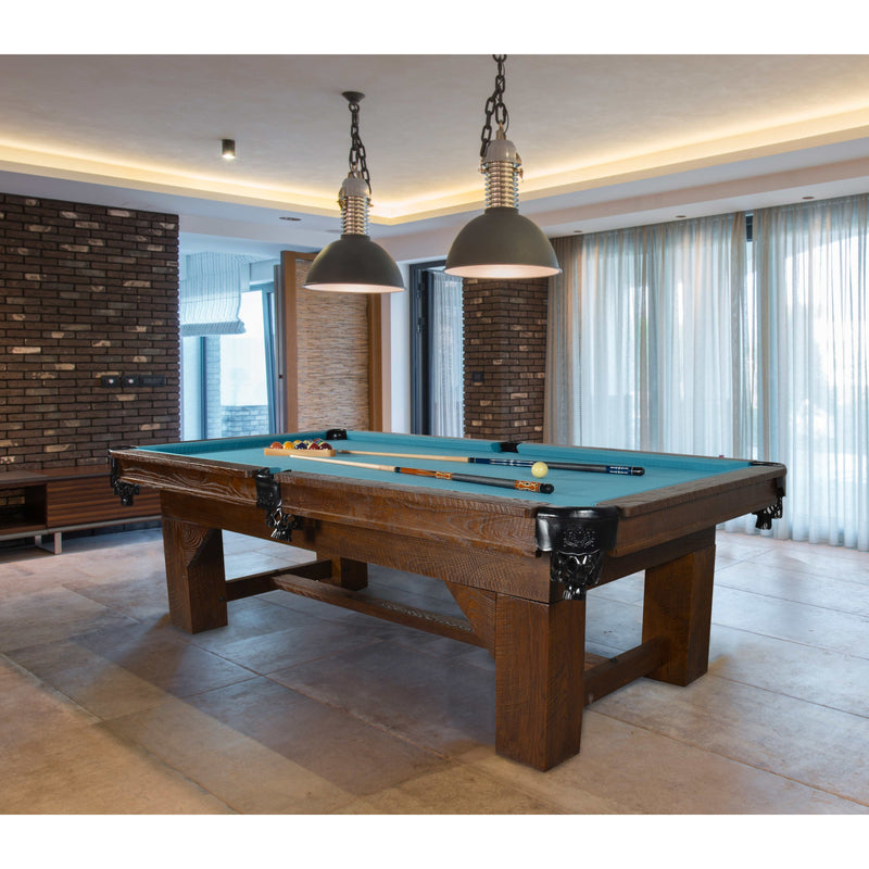 AFD Home Bungalow Ash Wood Slate Top Pool Table