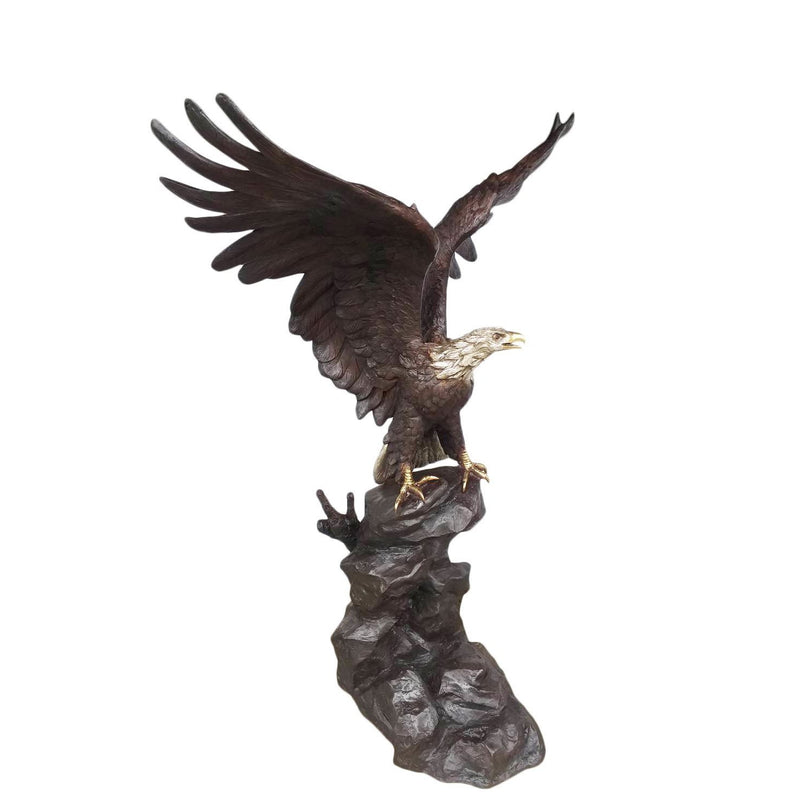 AFD Home Eagle Perched Left 79 Inches Tall