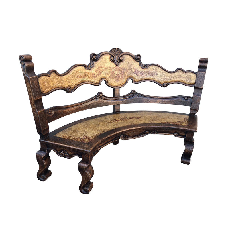 AFD Home Juliana Half Round Bench