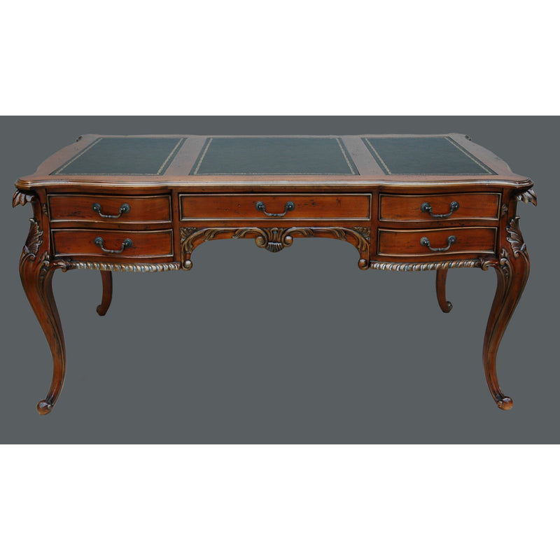 AFD Home Large Mahogany Writing Desk