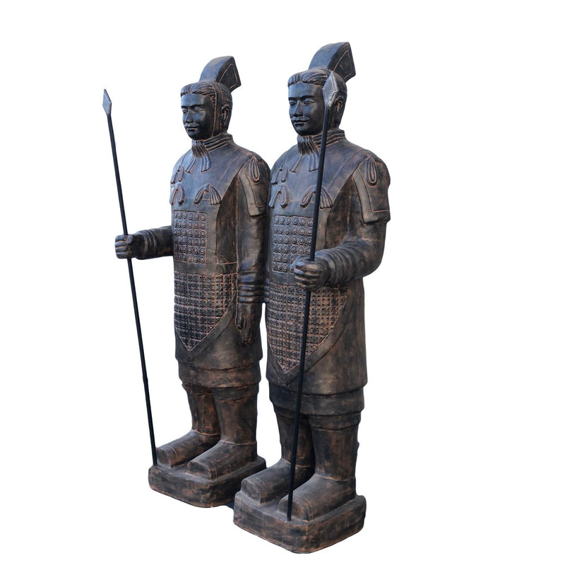 AFD Home Life Size Pair of Standing Soldiers 78.74