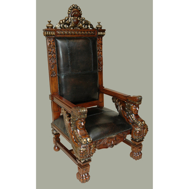 AFD Home Royal Griffin Leather Chair VE