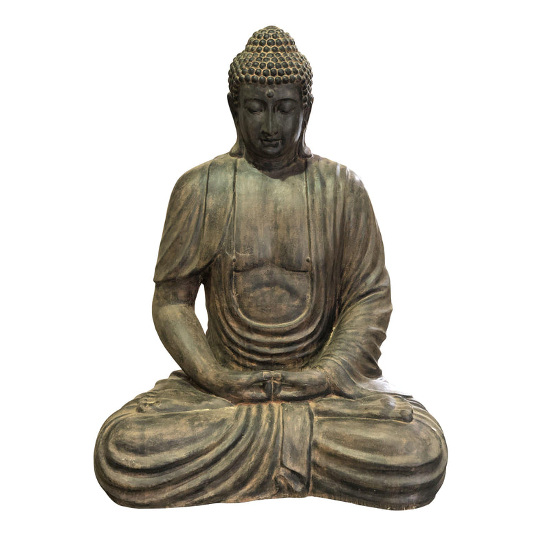 AFD Home Sitting Buddha Black Earthy