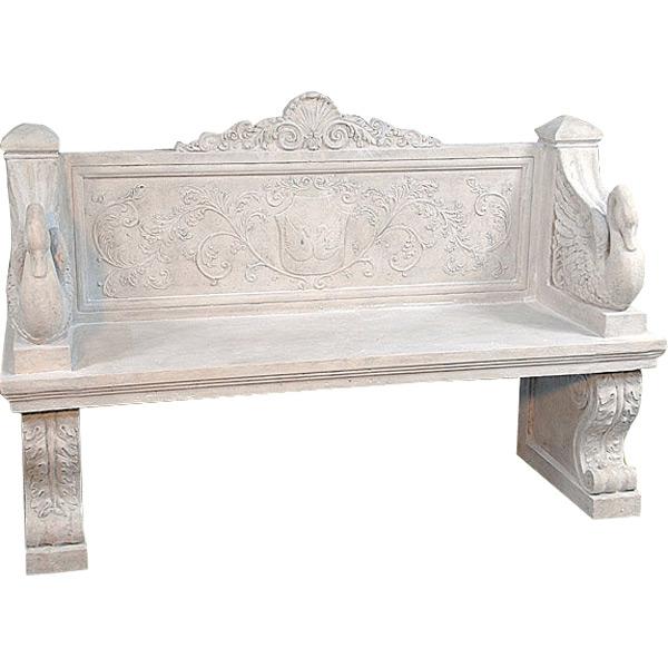 AFD Home Vicenza Swan Bench