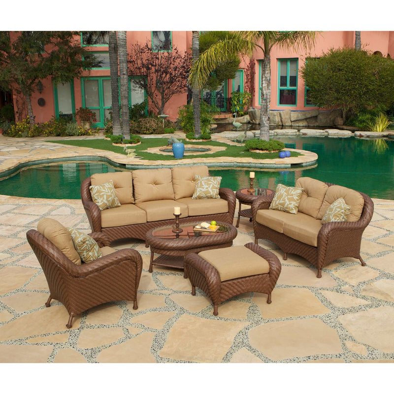 AFD Home Villanova Woven Outdoor 6 Piece Seating Set (KIT)