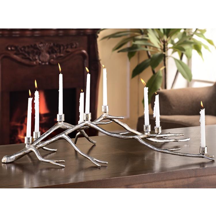 Branch Centerpiece Taper Candelabra-Iron Home Concepts