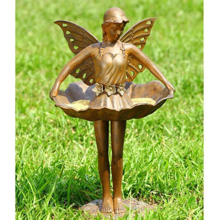 Fairy Ballerina Birdfeeder-Iron Home Concepts