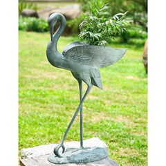 Garden Crane Planter Holder-Iron Home Concepts