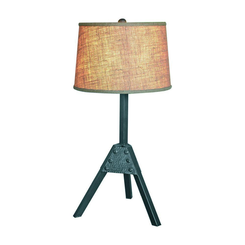 Mathews & Company Atomic Iron Table Lamp-Iron Home Concepts