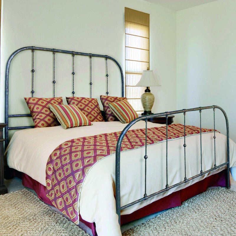 Mathews & Company Monticello Wrought Iron Bed-Iron Home Concepts