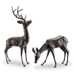 Meadow Wanderers Garden Sculptures-Iron Home Concepts