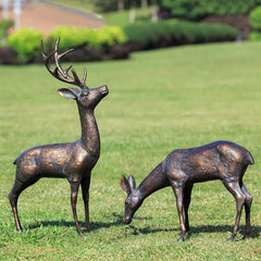 Meadow Wanderers Garden Sculptures-Iron Home Concepts