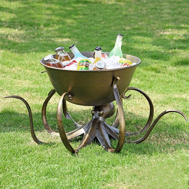 Octopus Beverage Tub-Iron Home Concepts