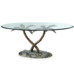 Palm Tree Coffee Table-Iron Home Concepts