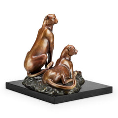 SPI Home Alert Cheetah Statue-Iron Home Concepts