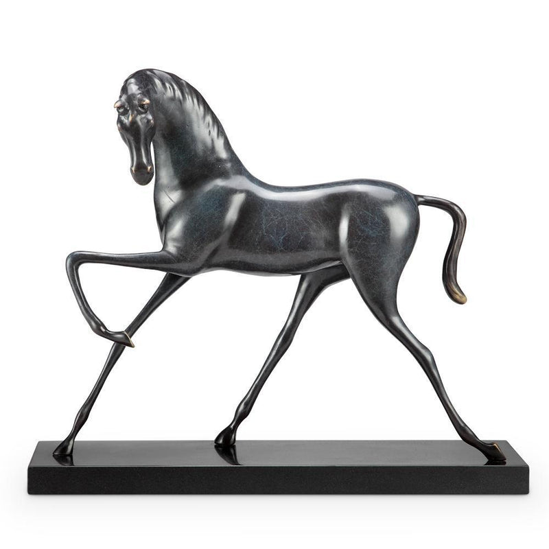 SPI Home Classical Renaissance Horse Statue-Iron Home Concepts