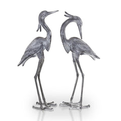 SPI Home Crested Egrets Statue Set-Iron Home Concepts