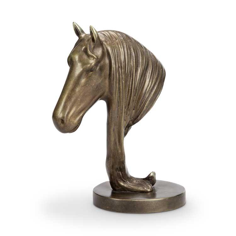 SPI Home Desert Horse Bust Statue-Iron Home Concepts