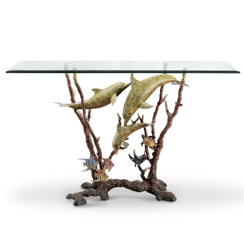 SPI Home Dolphin Trio Console Table-Iron Home Concepts