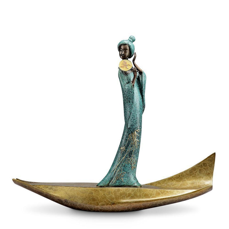 SPI Home Lady of Tang Musician Statue-Iron Home Concepts