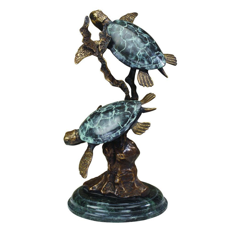 SPI Home Large Sea Turtle Duet-Iron Home Concepts