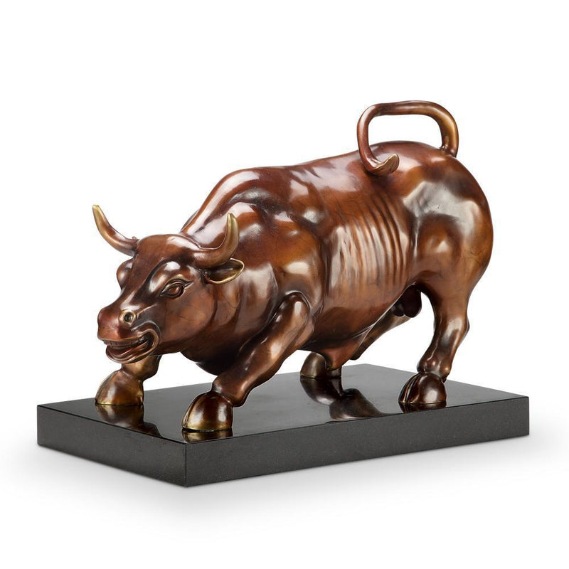 SPI Home Market Leader Bull Statue-Iron Home Concepts