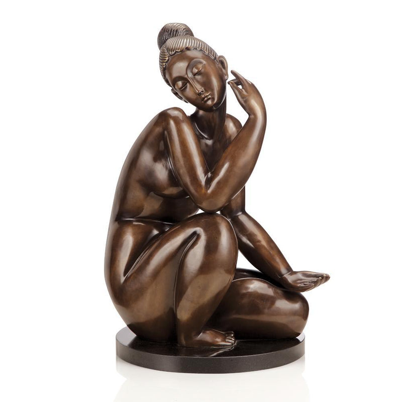 SPI Home Pensive Maiden Statue-Iron Home Concepts