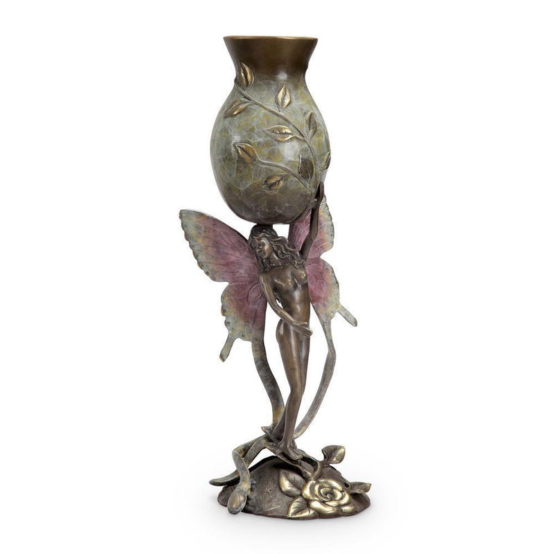 SPI Home Rose Garden Fairy Vase-Iron Home Concepts