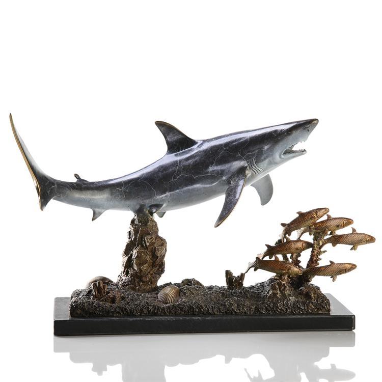 SPI Home Shark with Prey-Iron Home Concepts