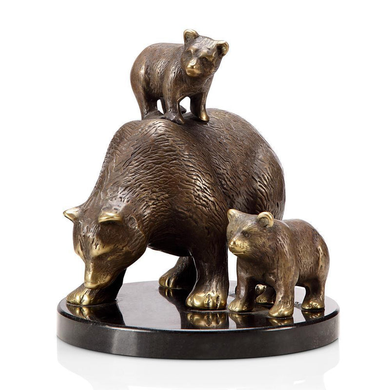 SPI Home Tahoe Trio Bear and Cubs-Iron Home Concepts